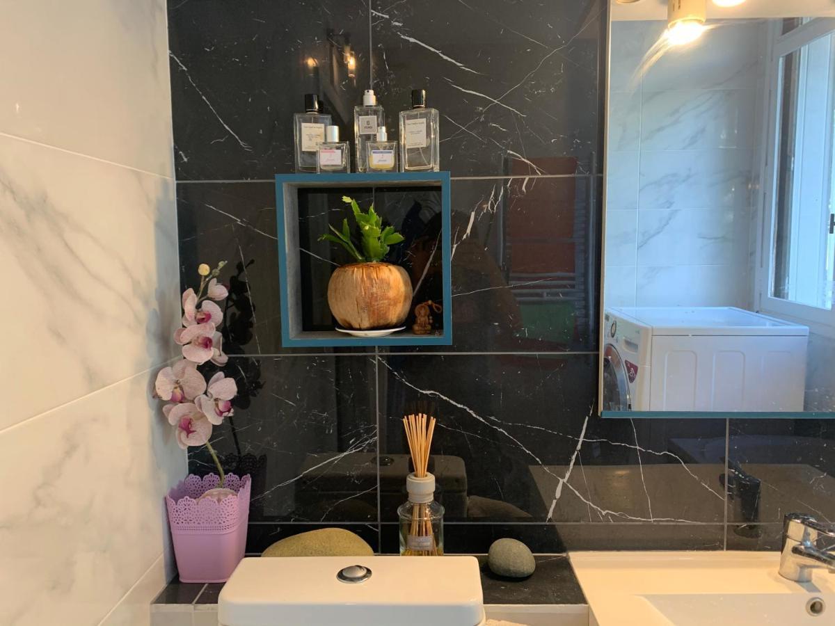 Charmant Room Chez Nous Bus Direct Orly Ablon-sur-Seine Bagian luar foto